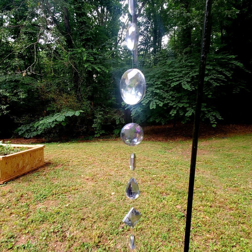 SUNCATCHER 3 FT Long Premium Acrylic Gemstones Garden Art, Tree Jewelry, Window - Picture 4 of 11